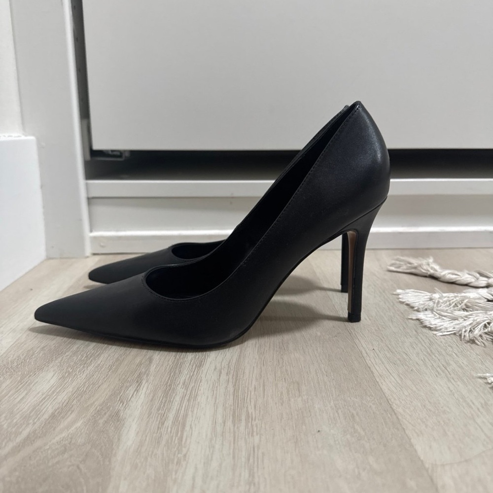 Mango Classic Black Women's Heels - Picture 2 of 7